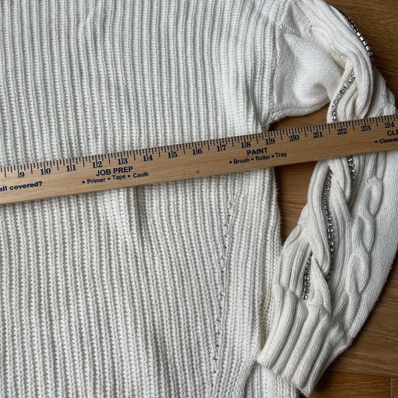 International concepts rhinestone encrusted sweater - Picture 4 of 7